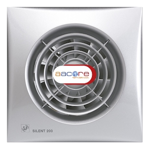 Extractor de baño S&P SILENT-200 CZ SILVER 711637